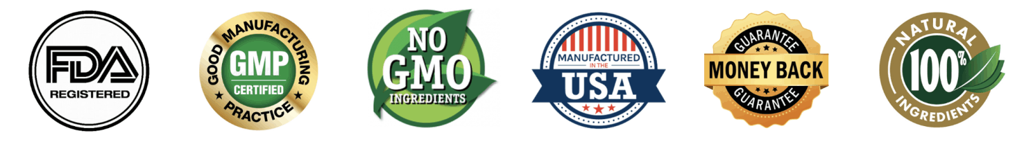 KeraFirm Pro quality certifications: GMP Certified, Made in USA, Non-GMO, FDA Registered