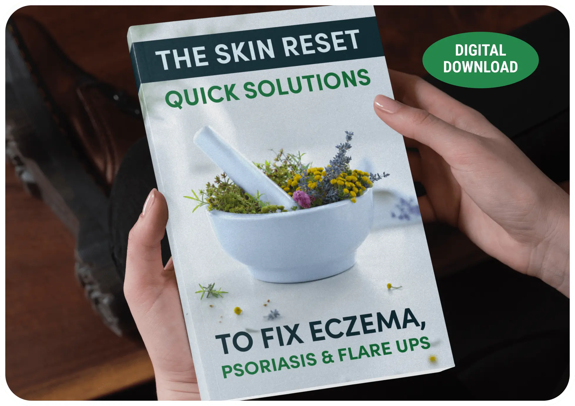 The Skin Reset free bonus ebook with KeraFirm Pro 6-bottle order
