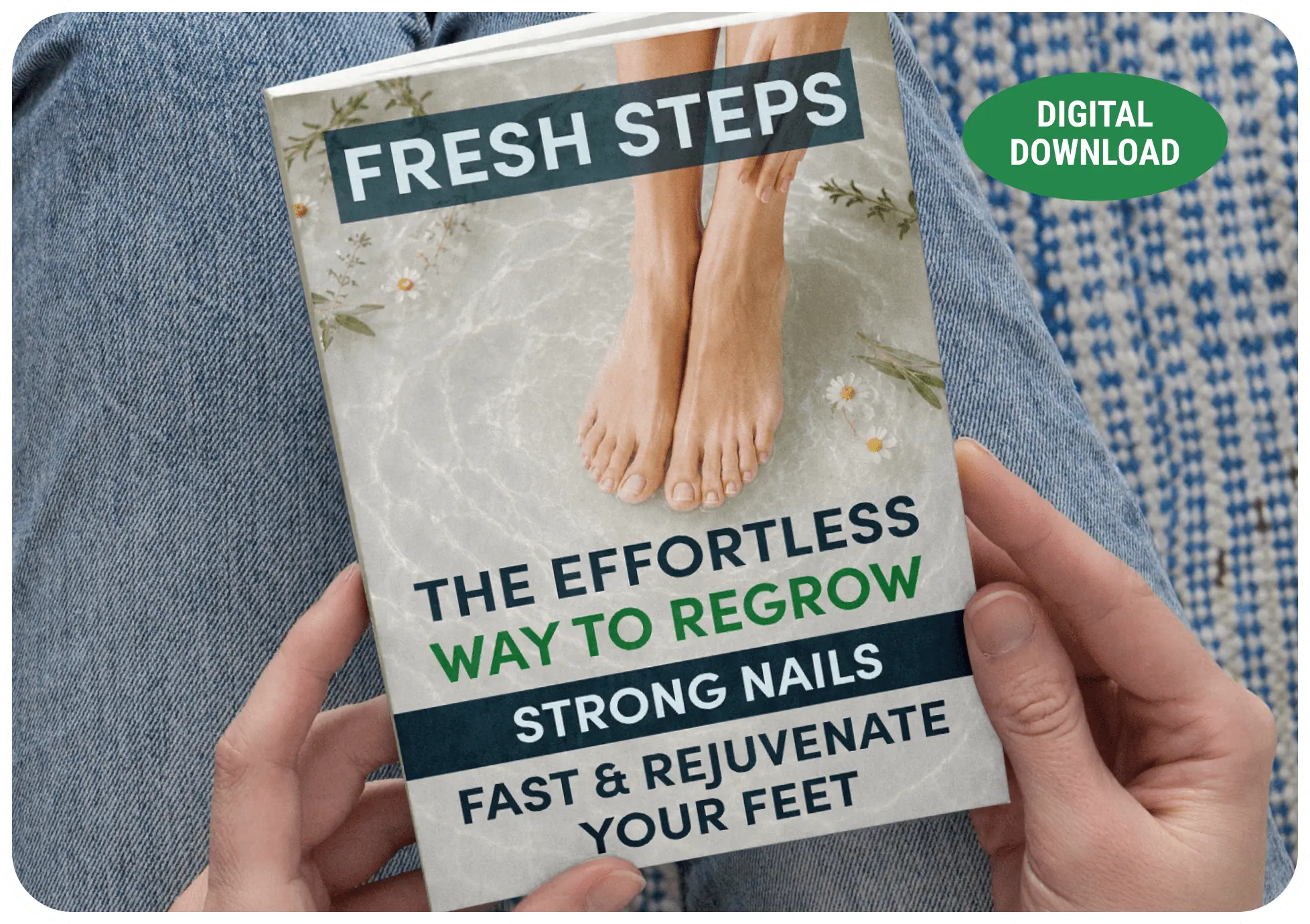 Fresh Steps nail regrowth and foot care free bonus ebook with KeraFirm Pro